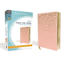 NIV Thinline Bible for Teens, Pink Leathersoft