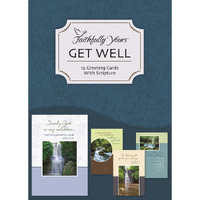 Boxed - Card Get Well-Waterscapes - Box of 12