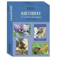 Cheery Blessings Birthday Boxed Card - Box of 12