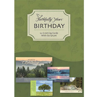 Gods Majesty Birthday Boxed Card - Box of 12