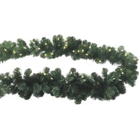 9 ft. x 10 in. Kentucky Pine Garland with 100 Warm White Lights