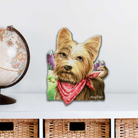 12 x 9 in. A Cool Drink Dog Holiday Outdoor Decor Large Ornaments