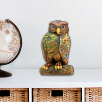 12 x 9 in. Nocturnal Owl Halloween Outdoor Decor Large Ornaments