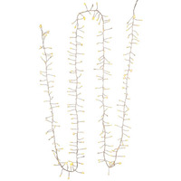 240-Light Fairy Cluster Garland with Cool White LED Twinkle Lights