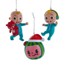 Kurt Adler  Ornament Set - 3 Piece