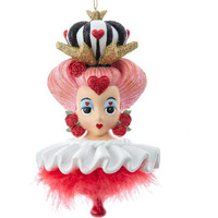 6.25 in. Hollywood Hats Queen of Hearts Ornament