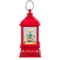9 in. Battery Operated Mickey & Minnie Spinning Musical Light-Up Lantern