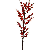 AI-FL6213BRD-Q01 Ilex Red Berry Branch Pick