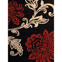 5 ft. 3 in. x 7 ft. 2 in. Dallas Trouseau Area Rug, Red