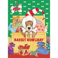 Basset Hound Boxed Christmas Cards - Set of 10