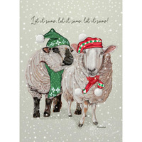 Sheep Cheviot & Hampshire Boxed Christmas Cards - Set of 10