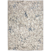 1240-1012-BLUE 5 ft. 3 in. x 7 ft. 3 in. Livigno Marbled Rectangle Area Rug, Blue
