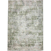 1241-1031-GREEN 3 ft. 3 in. x 4 ft. 11 in. Livigno Striated Rectangle Area Rug , Green