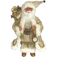 15 in. Trimmed in Gold Claus