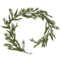 72 in. Faux Cedar Design Garland, Set of 2