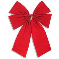 36 in. Christmas Bow, Red