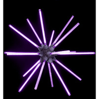 24 in. Animated LED Starburst, Purple