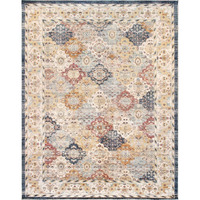 Heritage Collection Power Loom L. Blue Area Rug - L. Blue - 4' 0in. X 6' 0in.