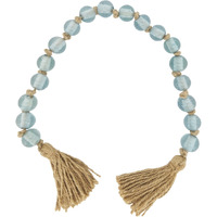 28 in. Crystal Elegance Bead Garland, Aqua