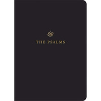 Crossway Books  ESV Scripture Journal Psalms, Black Softcover