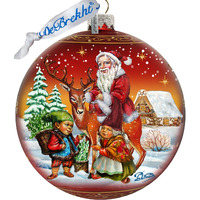 G.DeBrekht  Vintage Sleight Ride in Red LE Ornament