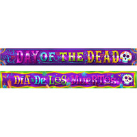 Day Of The Dead Metallic Banner Set