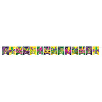 Foil Mardi Gras Streamer