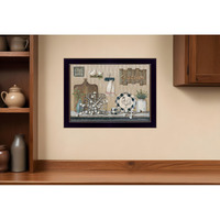 Farmhouse Kitchen Black Framed Print Kitchen Wall Art