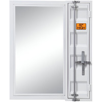 32" White Rectangle Mounts To Dresser Dresser Mirror