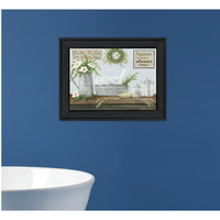 Fresh Towels Black Framed Print Wall Art