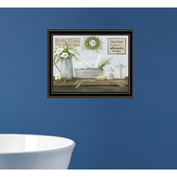 Fresh Towels Black Framed Print Wall Art