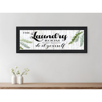 The Laundry Room Black Framed Print Laundry Wall Art