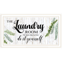 The Laundry Room-Same Day Service Framed Print Wall Art