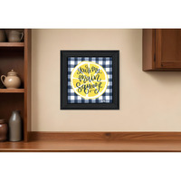 Main Squeeze Black Framed Print Wall Art