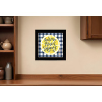 Main Squeeze Black Framed Print Wall Art