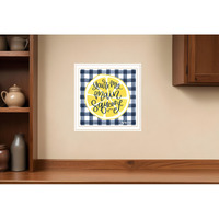 Main Squeeze White Framed Print Wall Art