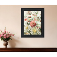 Summer Wildflowers For You Black Framed Print Wall Art