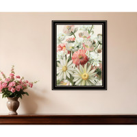 Summer Wildflowers For You Black Framed Print Wall Art