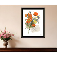 See You Grow Black Framed Print Wall Art