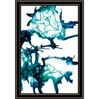 Ocean Living Black Framed Print Wall Art