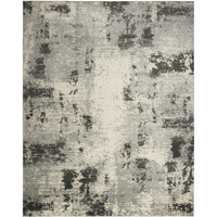 8' X 10' Cream Abstract Area Rug