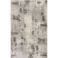 4' X 6' Cream Abstract Area Rug