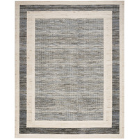 8' X 10' Gray Geometric Area Rug