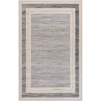 4' X 6' Gray Geometric Area Rug