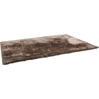 5' X 7' Charcoal Shag Hand Tufted Area Rug