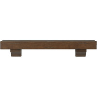 The Shenandoah 72" Shelf or Mantel Shelf Cherry Rustic Distressed Finish