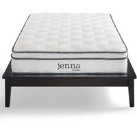 Jenna 8" Narrow Twin Innerspring Mattress White