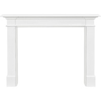 The Radford 48" Fireplace Mantel MDF White Paint