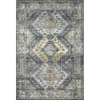 Skye 7'-6" X 9'-6" Rug, Graphite / Silver