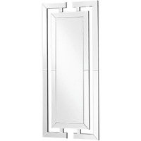Sparkle 21 in. Contemporary Rectangle Mirror in Clear